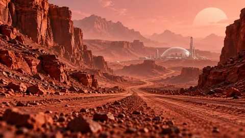 Mars outpost scene, coming soon